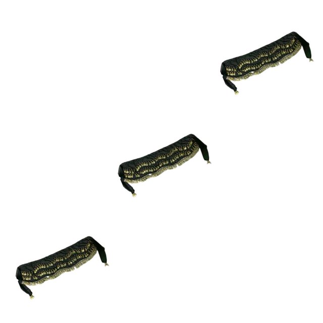 Wosthever Bufanda de cadera para danza del vientre con 128 monedas Accesorio de cintura para de danza del vientre Type1 NO1