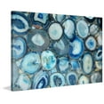 thumbnail image 7 of Blue Geode Bunch Painting Print on Wrapped Canvas, 7 of 7