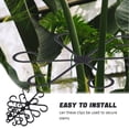 thumbnail image 3 of Raindrops 4Ud Clips Reutilizables Para Sujetar De Plantas Y Con Soporte Resistente Negro, 3 of 8
