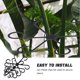 thumbnail image 3 of Raindrops 4Ud Clips Reutilizables Para Sujetar De Plantas Y Con Soporte Resistente Negro, 3 of 8
