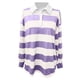 thumbnail image 4 of MHFRRA Camiseta de Manga Larga a Rayas, Informal, Holgada, con Cuello Levantado, Cómoda, para Uso Diario, Básica, para Otoño e Invierno Púrpura, 4 of 4