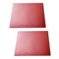 thumbnail image 6 of BAOSITY 2 Pieces Table Tennis Rubber Replacement Practical Tennis Racket Accessory Highly Elastic Accessories Indoor Pong Rubber Red, 6 of 8