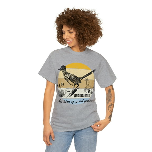 Road Runner T-shirt Bird Lover Gift Ideas Nature Shirt Trendy Outdoors Tee Unisex Large