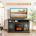 thumbnail image 4 of Gymax 48" TV Stand Console Cabinet w/ Fireplace Entertainment Center For Living Room, 4 of 10