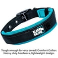 thumbnail image 6 of Black Rhino Comfort Collar Ultra Soft X-Large Aqua/Grey, 6 of 6