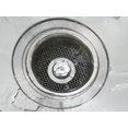 thumbnail image 4 of Filtro de fregadero de cocina, colador de malla para fregadero, cubierta de drenaje de suelo de baño de acero inoxidable, tapón colector de pelo para ducha, 2 uds., 4 of 5