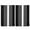 Black, variant on Navy Blue White Stripe Kitchen Towels, Absorbent Microfiber Kitchen Dish Hand Tea Bath Towel, Modern Rustic Vertical Striped Quick Dry Cleaning Cloth Dishclothes Decorative Sets, (1-PC, 18x28)
