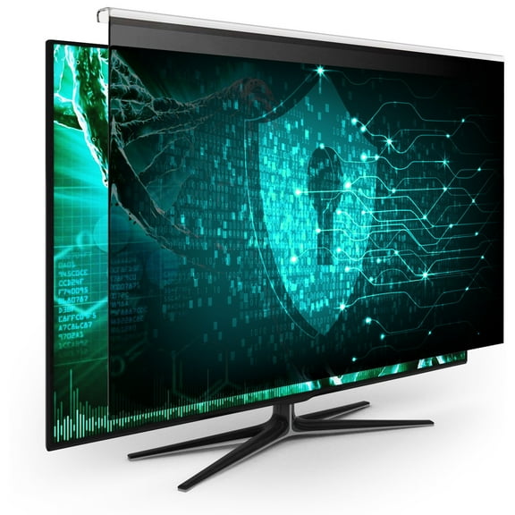EZ-Pro Screen Protector Privacy Screen Panel for 20 inches (Screen Measured Diagonally) Computer Monitor, Anti Blue Light and Easy Installation, Screen Panel Size 10.6" Height x18" Width