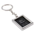 thumbnail image 2 of Fugacal Photo Snap-In Metal Keychain Insert Photo Picture Frames Gifts Keyring Keychain, 2 of 7