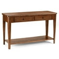 thumbnail image 1 of Pemberly Row Contemporary Solid Wood Sofa Table in Walnut Finish, 1 of 1