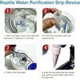 thumbnail image 4 of ZOUSSIQI Reptile Water Dripper, Reptile Water Dripper Kit Plants Irrigation Devices Reptile Humidifier Watering Tool for Amphibians Bearded Dragon Lizard Turtle Snake Frog Gecko CA919-54704, 4 of 9