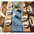 thumbnail image 3 of Vargottam Decorative Table Runner - Double-Layered Cotton - 14 x 90 Inch with Elegant Border - Durable, Eco-Friendly - For Rustic, Boho & Modern Dcor - Floral, 3 of 6