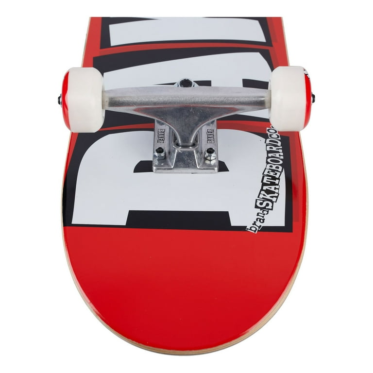新品　BAKER COMPLETE BRAND LOGO RED/WHT 8.0 Baker Skateboards Brand Logo Complete Skateboard Red/White/Black