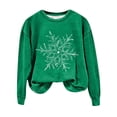 thumbnail image 1 of RXMEKW Chandail de Noël pour Femmes, Haut à Manches Longues et Col Rond avec Design Imprimé, 1 of 4