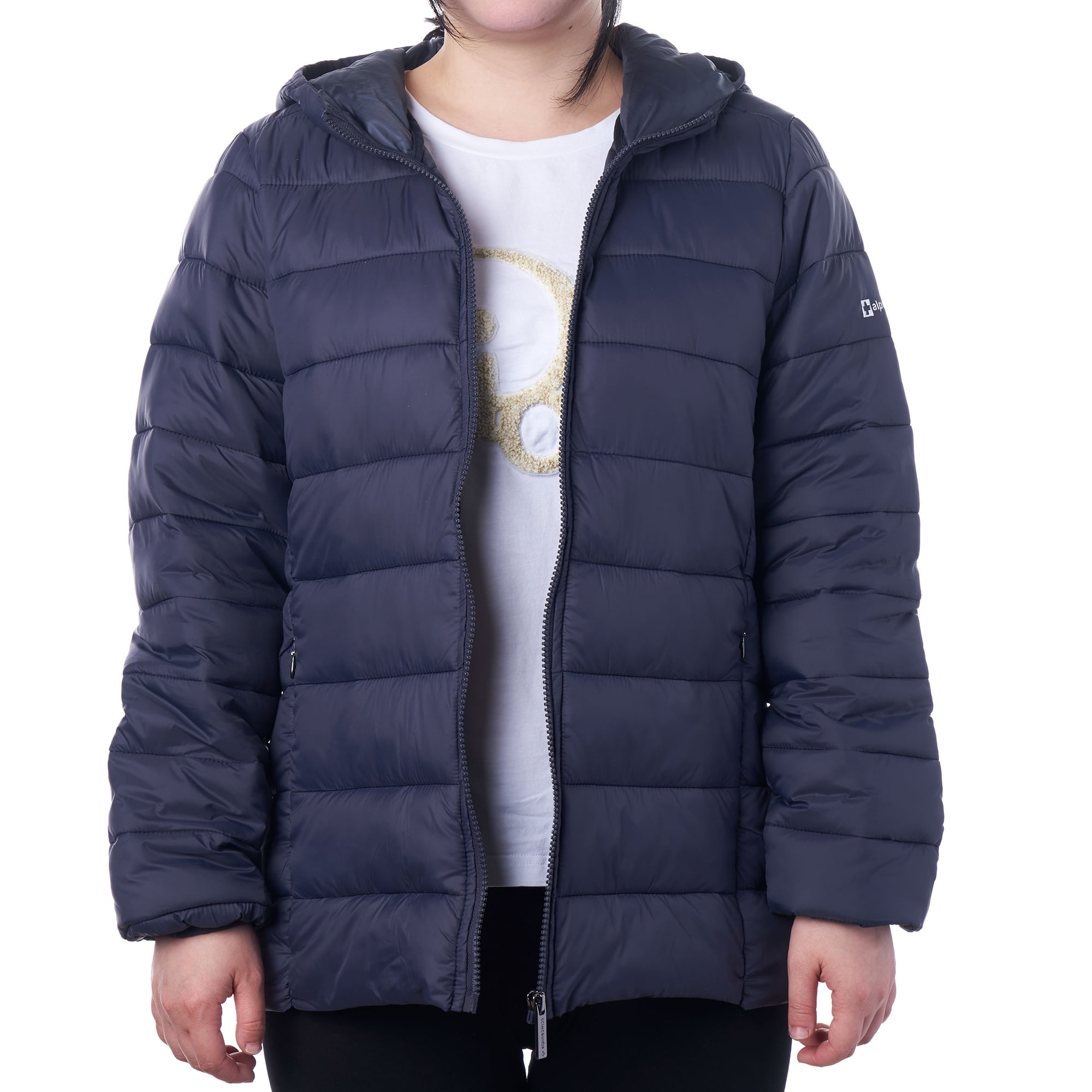 bubble coat with hood