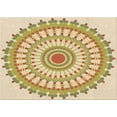 thumbnail image 1 of Ahgly Company Tapis Rectangulaire Lavable en Machine Intérieur Transitionnel Brun Cannelle, 8 Pieds x 10 Pieds, 1 of 7