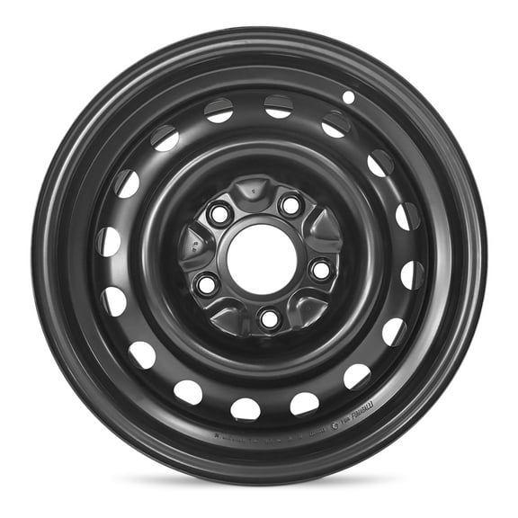 For 1999-2004 Jeep Grand Cherokee 16 Inch Powder-Coated Black Steel - Genuine OEM Rim - Road Ready SUV Wheel
