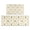 Christmas Duck Tree, variant on Kitchen Mats Set Of 2, Anti-Fatigue Cushioned Non-Slip Comfort Rugs for Kitchen and Office,Christmas Ornament Pine Branch White Pattern