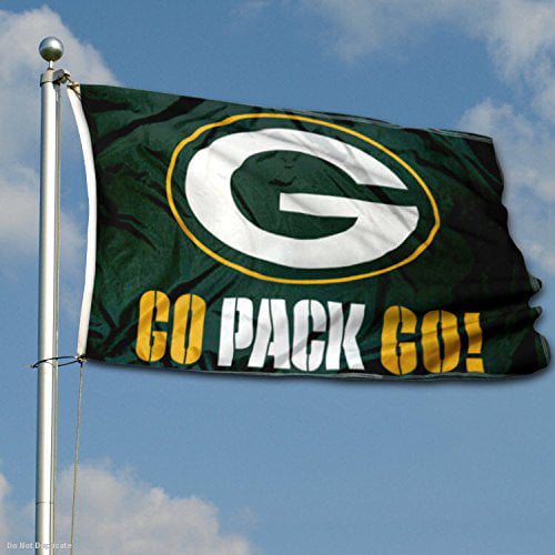 WinCraft Green Bay Packers Go Pack Go 3x5 Flag 