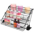 thumbnail image 5 of mDesign Large Metal 3-Tier Pull Down Spice Rack, Storage Shelf Organizer - Black, 5 of 8