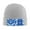 Gray, variant on Blue Camouflage Winter Beanie Hats for Men Women Warm Cozy Knitted Cuffed Skull Cap Gray