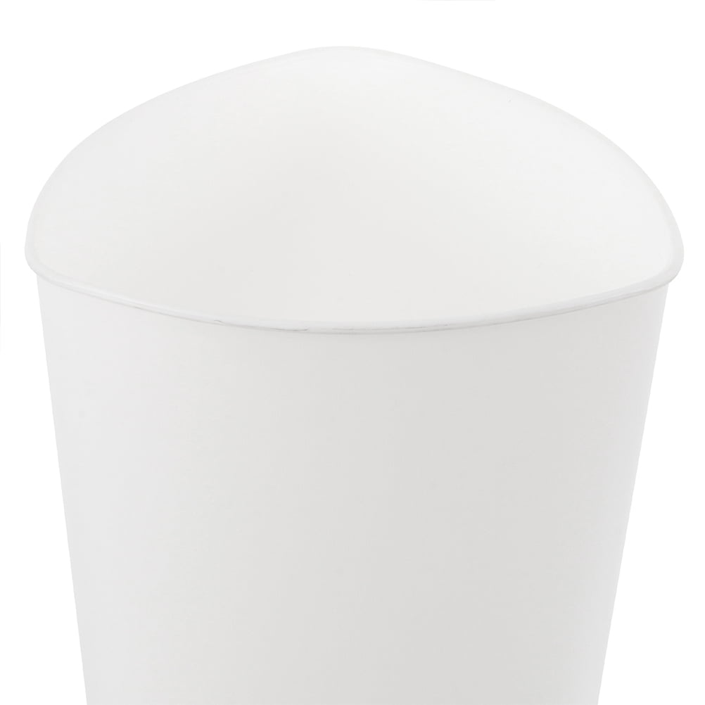 BESTYASH White Reusable Plastic Flower Bucket - Lightweight, Floral Holder for Arrangements and Storage