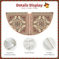 thumbnail image 3 of Bingfone Christmas Tree Skirt Mat Christmas Decoration Interior 30" -Fashion Tatreez1, 3 of 6