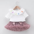 thumbnail image 3 of Falda de tul de verano, falda de princesa azul, falda de malla con lunares, falda de color liso para niñas, falda de tul para el pelo, 3 of 3