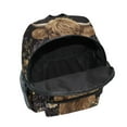 thumbnail image 6 of FORMRS School Backpack with Front Zippered Pocket 12" Student Travel Daypack, Cows and Flowers, 6 of 6
