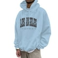 thumbnail image 1 of toraway Sweatshirt Blanket Winter Men's Fashion Casual Part Print Hooded Pullover Long Sleeve Drawstring Hooded Sweater Tops S, 1 of 4