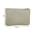 thumbnail image 4 of PENGXIANG Women Wallet Portable Mini Short Lychee Pattern Faux Leather Cards Holder Smooth Zipper Slim Wallet Coin Purse Money Case Shopping Use, 4 of 11