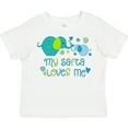 thumbnail image 3 of Inktastic My Safta Loves Me- Cute Elephants Boys or Girls Toddler T-Shirt, 3 of 5