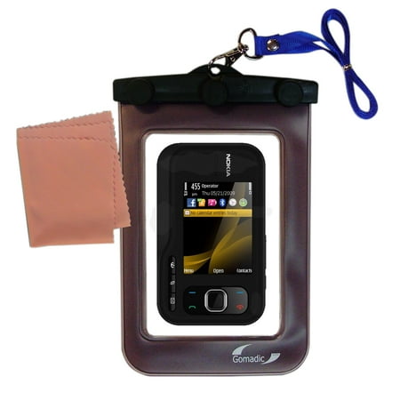Gomadic Clean and Dry Waterproof Protective Case Suitablefor the Nokia 6790 to use Underwater