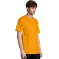 thumbnail image 2 of Hanes Essentials Unisex Cotton T-Shirt Gold M, 2 of 7