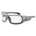 thumbnail image 2 of Ergodyne SkullerzÂ® Odin Safety Glasses // Sunglasses, Matte Gray, Clear Lens, 2 of 3