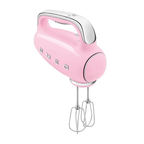 Mezclador De Mano SMEG con 9 velocidades y función turbo color Rosa