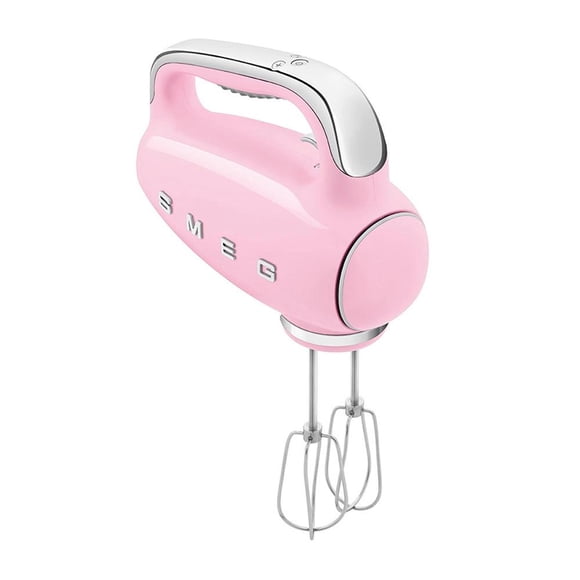 Mezclador De Mano SMEG con 9 velocidades y función turbo color Rosa