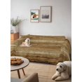 thumbnail image 6 of Vintage Western Couch Cover, Rustic Farmhouse Wooden Grain Barn Door Sofa Cover Blanket for 2 Seat Cushion, Sectional Sofa Slipcover Furniture Protector for Living Room Bedroom 71''x102'', 6 of 9