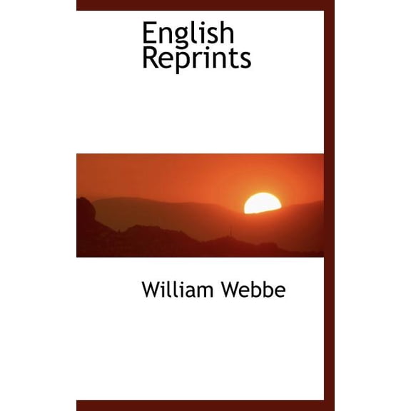 English Reprints (Hardcover)