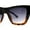 Black Tortoise / Smoke, variant on SA106 Womens Mod Oversize Cat Eye Goth Sunglasses All Black