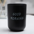 thumbnail image 2 of Bathroom Washing Cup Travel Portable Washing Cup Couple Bathroom Plastic Good Morning Toothbrush Holder Storage Cup, 2 of 8