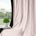 thumbnail image 2 of Pink Blackout Window Curtains for Girls Bedroom,Living Room,Thermal Insulated Curtains,52x84 Inch,Set of 2, 2 of 6