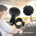thumbnail image 2 of Steering Knob - Universal Car Steering Wheel Handle (Black), 2 of 5