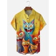 thumbnail image 4 of Camiseta divertida con estampado 3D de animales de dibujos animados para hombre, camisetas de manga corta de secado rápido, ropa informal para hombre, camisas de moda urbana de verano, 4 of 5