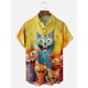 thumbnail image 4 of Camiseta divertida con estampado 3D de animales de dibujos animados para hombre, camisetas de manga corta de secado rápido, ropa informal para hombre, camisas de moda urbana de verano, 4 of 5