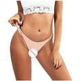 thumbnail image 4 of 50 % de Rabais Liquidation Mode Femme Aguichant Sans Trace Transparent String Taille Basse, 4 of 4