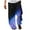 Blue, variant on Herrnalise Men's Joggers Cargo Pants Summer Casual Fashion Gradient Printing Elastic Waist Straight Trousers Ripped Denim Pants for Men For Blue,S