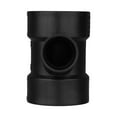 thumbnail image 2 of Charlotte Pipe Sanitary Tee Abs/Dwv 3 " X 3 " X 1-1/2 " Black, 2 of 5