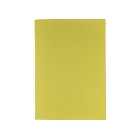 Fabriano Ecoqua Plus Glue-Bound Notebook, 5.8 in x 8.3 in, A5, Dotted, Yellow