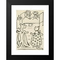 thumbnail image 2 of Josef Čapek 17x24 Black Modern Framed Museum Art Print Titled - I Had a Dog and a Cat Pl 30 (1928), 2 of 5